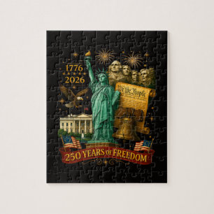 250 Jahre amerikanische Freiheit Puzzle