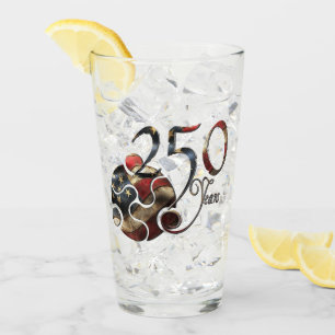 250 Jahre amerikanische Träume feiern Glas
