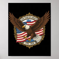 250 Jahre Amerikanische Unabhängigkeit Adler 1776–