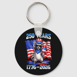 250 Jahre Amerikanischer 1776 2026 Patriotischer W Schlüsselanhänger