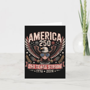 250 Jahre Amerikanischer 4. Juli 250. Jubiläum USA Karte