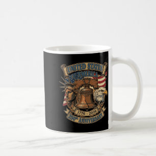 250 Jahre Amerikanischer Patriotischer Adler 4. Ju Kaffeetasse