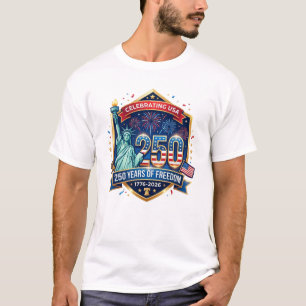 250 Jahre Amerikanischer Unabhängigkeitstag T-Shirt