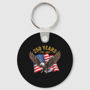 250 Jahre Amerikanisches Jubiläum 1776-2026 Adler  Schlüsselanhänger