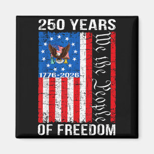 250 Jahre amerikanisches Jubiläum 250. USA-Flagge Magnet