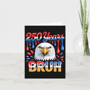 250 Jahre Bro 250. Jubiläum USA Adler 4. Karte