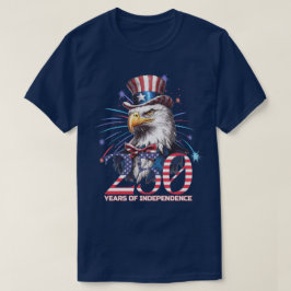 250 Jahre der Unabhängigkeit Amerikas Adler T-Shirt
