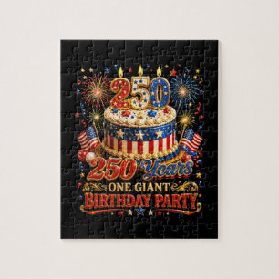 250 Jahre ein gigantischer Geburtstag 250. Jubiläu Puzzle