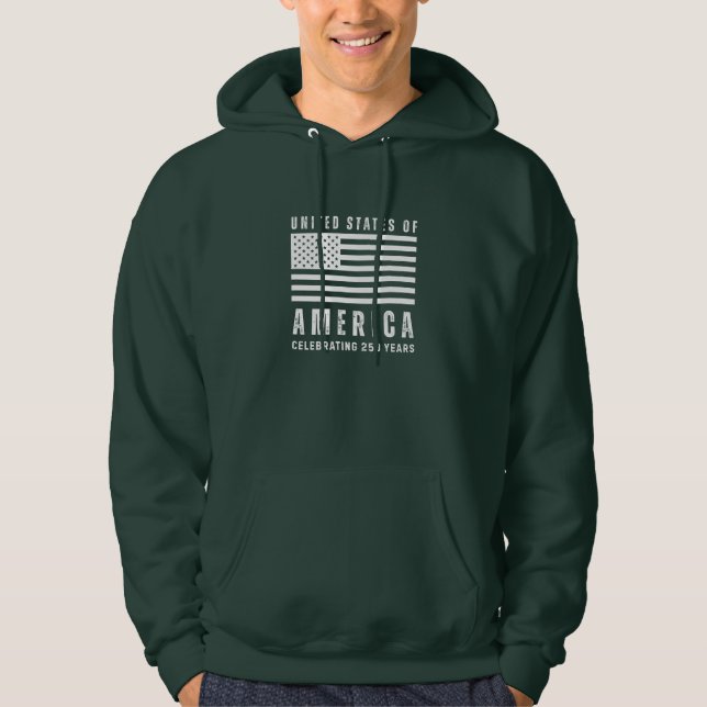 250 Jahre feiern Hoodie (Vorderseite)