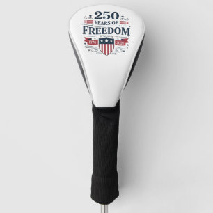 250 Jahre Freiheit 1776 2026 250. 4. Juli Golf Headcover