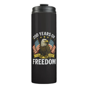 250 Jahre Freiheit 1776 2026 Weißkopfseeadler Thermosbecher
