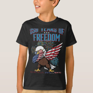 250 Jahre Freiheit Adler Dab 250. Jahrestag USA T-Shirt