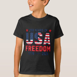 250 Jahre Freiheit Amerikanisch 1776 2026 250. USA T-Shirt
