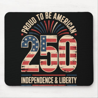 250 Jahre Freiheit Amerikanisch 1776–2026 Patrioti Mousepad