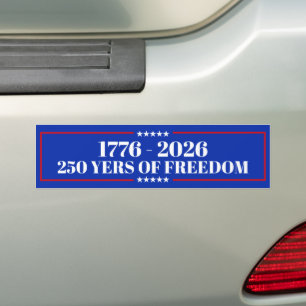 250 Jahre Freiheit-Aufkleber USA 1776–2026 Autoaufkleber