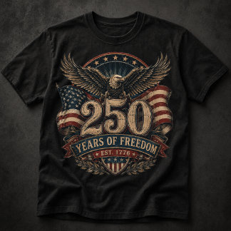 250 Jahre Freiheit Est. 1776 | Amerikas 250 T-Shirt