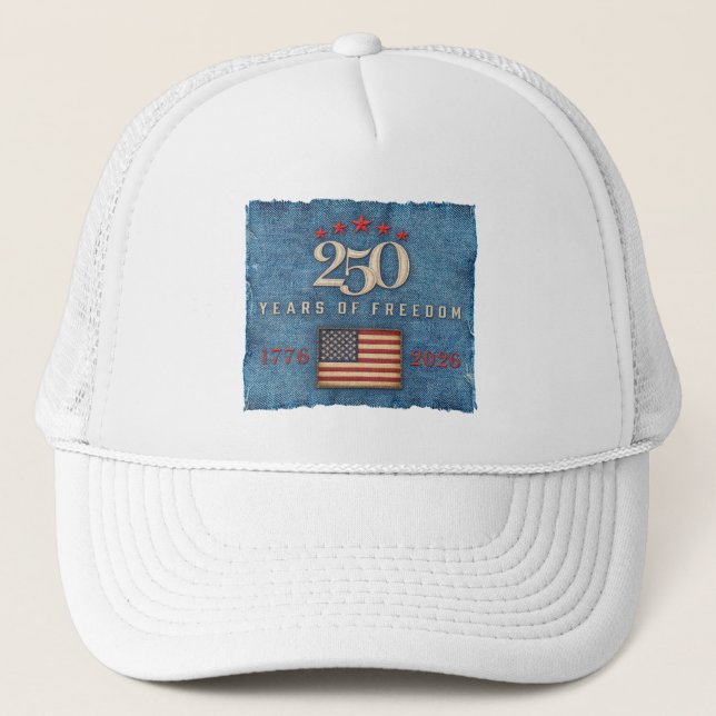 250 Jahre Freiheit - Kappe (Vorderseite)