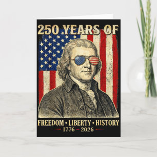 250 Jahre Freiheit Liberty Geschichte Thomas Jeffe Karte