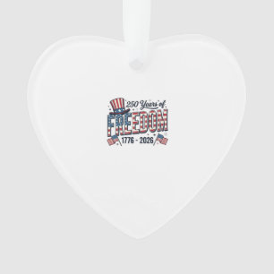 250 Jahre Freiheit Patriotes Jubiläums-Shirt_1 Ornament