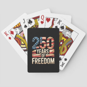 250 Jahre Freiheit Spielkarten