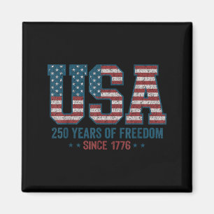 250 Jahre Freiheit USA 1776 2026 4. Juli Magnet