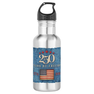 250 Jahre Freiheit - Wasserflasche