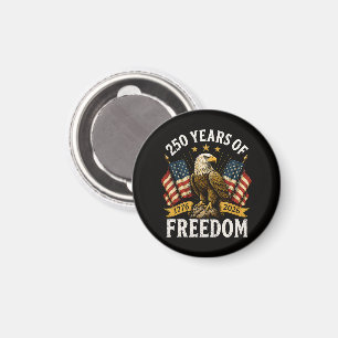 250 Jahre Freiheit Weißkopfseeadler Magnet