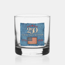 250 Jahre Freiheit - Whiskeyglas