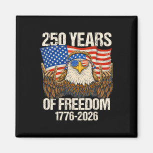 250 Jahre Freiheits-Adler-Amerikanische Flagge 250 Magnet