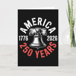 250 Jahre Freiheitsglocke 1776-2026 USA Amerikanis Karte