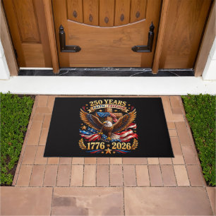 250 Jahre Glaube Freiheit Adler Patriotisch Fußmatte