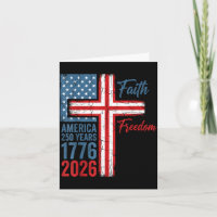 250 Jahre Glaube und Freiheit christlich USA 250.