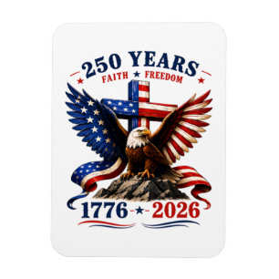 250 Jahre Glaube und Freiheit Magnet