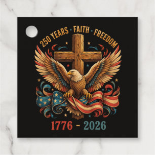 250 Jahre Glaube und Freiheit Patriotischer Adler Geschenkanhänger