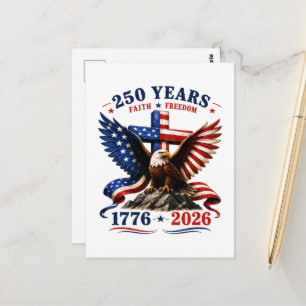 250 Jahre Glaube und Freiheit Postkarte