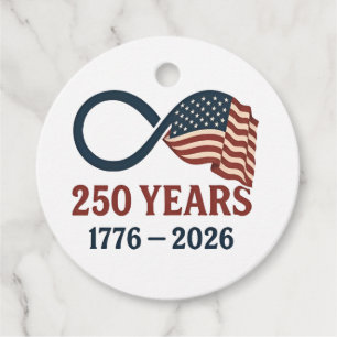 250 Jahre Jahrestag 1776-2026 USA Patriotic Geschenkanhänger