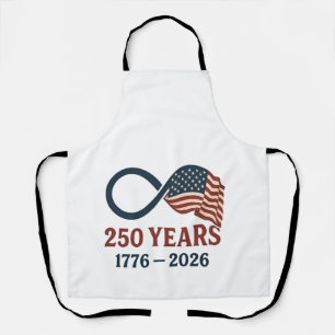 250 Jahre Jahrestag 1776-2026 USA Patriotic Schürze