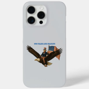 250 Jahre Onkel Sam, Weißkopfseeadler und amerikan Case-Mate iPhone Hülle