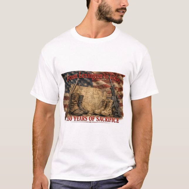 250 JAHRE OPFER T-Shirt (Vorderseite)