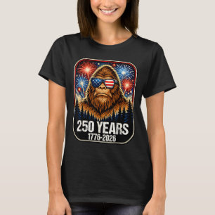 250 Jahre Patriotischer Bigfoot 1776-2026 250. T-Shirt