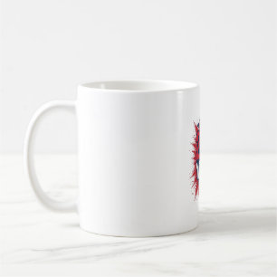 250 Jahre patriotisches Jets-Jubiläums-Vektordesig Kaffeetasse