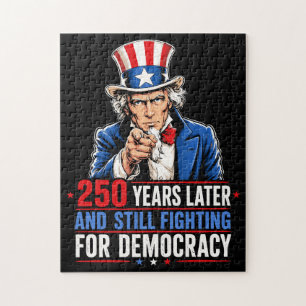 250 Jahre später und immer noch für die Demokratie Puzzle