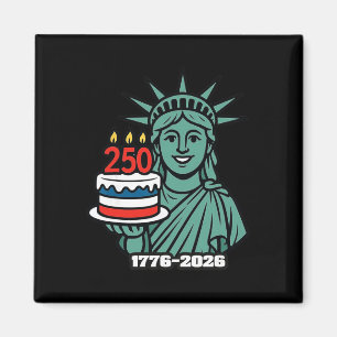 250 Jahre Statue Of Liberty 1776-2026 250. 4. Magnet