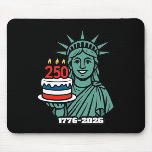 250 Jahre Statue Of Liberty 1776-2026 250. 4. Mousepad