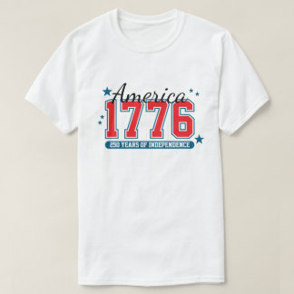250 Jahre Unabhängigkeit 4. Juli-Jubiläum T-Shirt