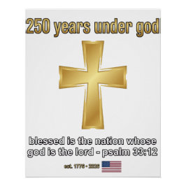 250 Jahre unter Gott Poster