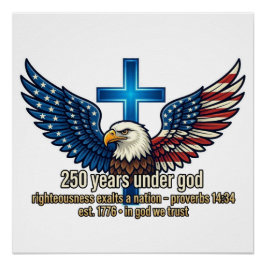 250 Jahre unter Gott Poster