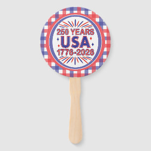 250 Jahre USA 1776-2026 Halbjahr Fächer