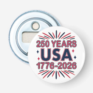 250 Jahre USA 1776-2026 Halbjahr Flaschenöffner