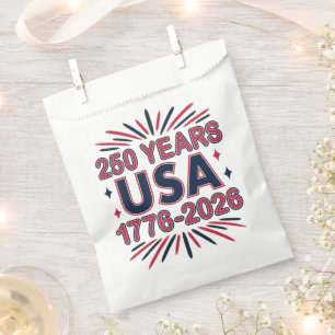 250 Jahre USA 1776-2026 Halbjahr Geschenktütchen